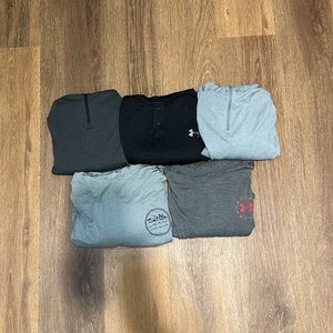 4 Under Armour + 1 Salt Life | Long Sleeve Hooodies